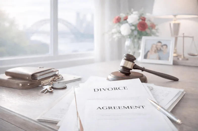 Signing a binding financial agreement